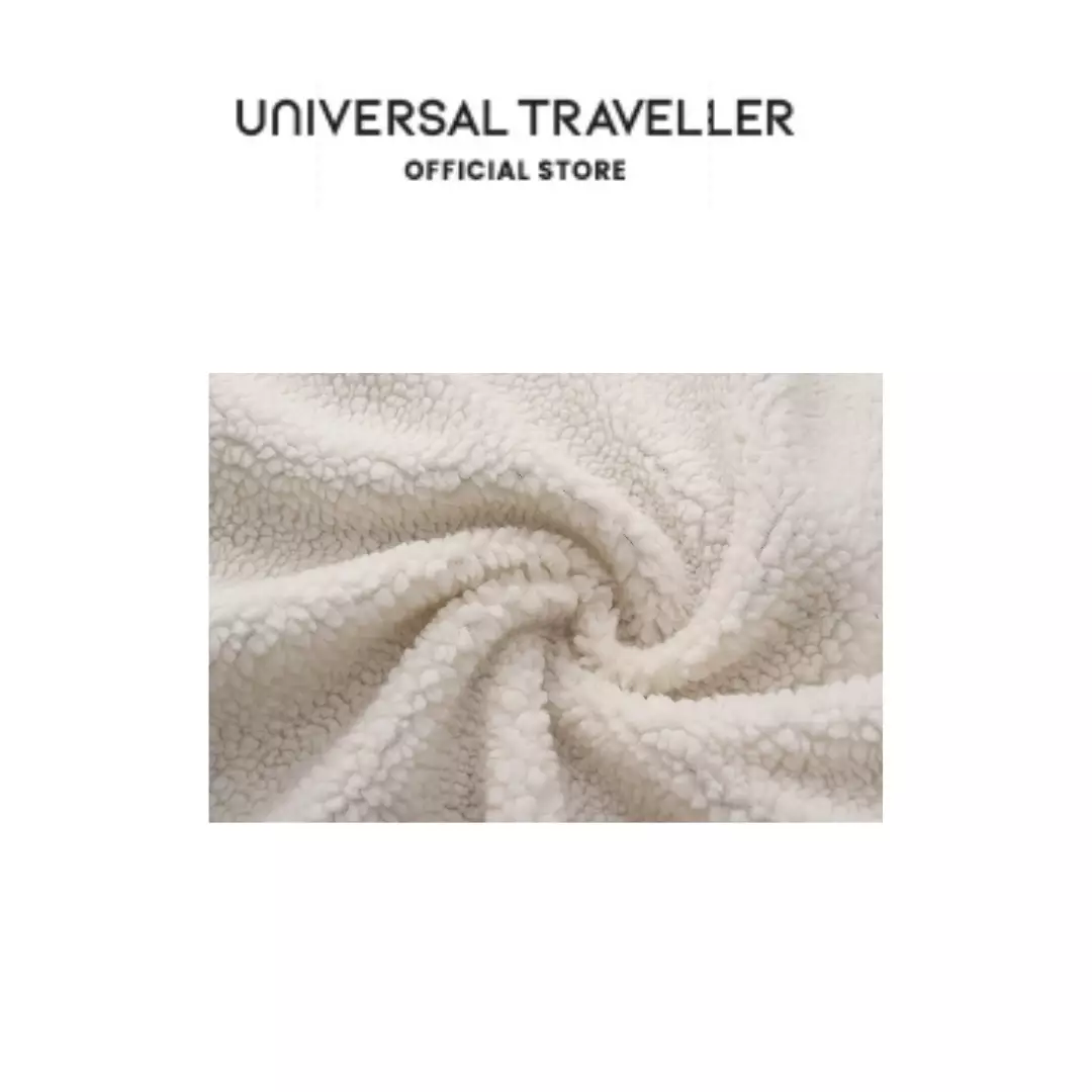 UNIVERSAL TRAVELLER PLUSH SHERPA HOODIE FLEECE JACKET FJ24168