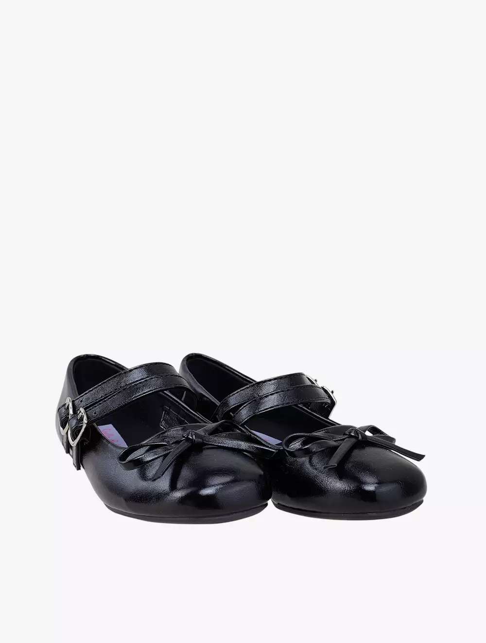 Payless Stella Belle Childrens Leica Toddler MJ Flats - Black_07