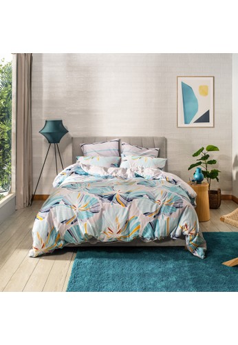 ESPRIT blue Quilt cover set Genna 260x230 8843EHL465417DGS_1