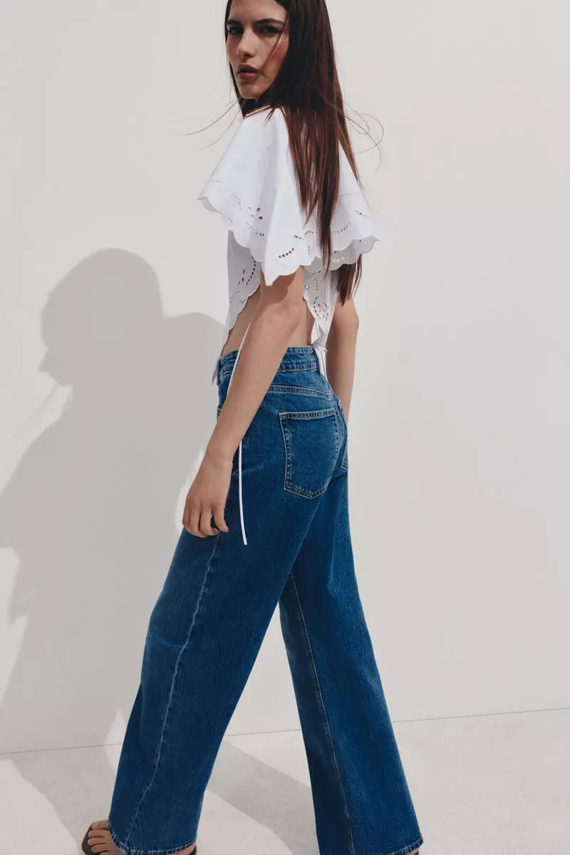 Wide High Waist Jeans