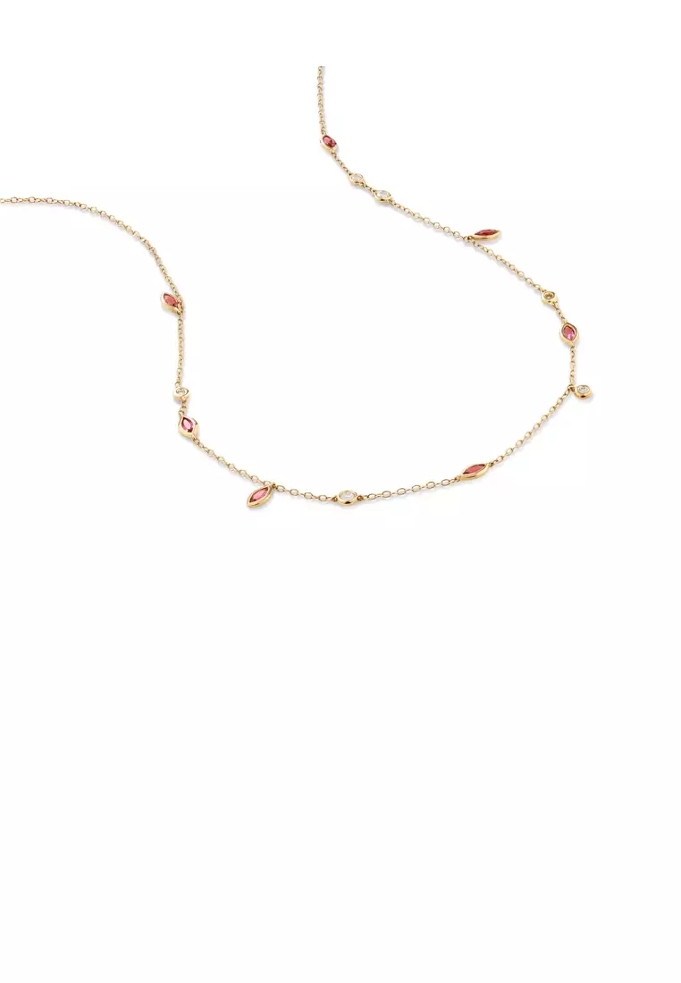Buy Michael Hill Necklace with Green Tourmaline 0.14 Carat TW of