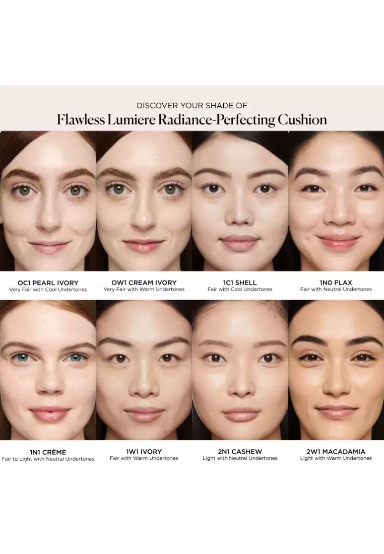 Flawless Lumiere Radiance-Perfecting Cushion SPF 50 - OC1 PEARL IVORY