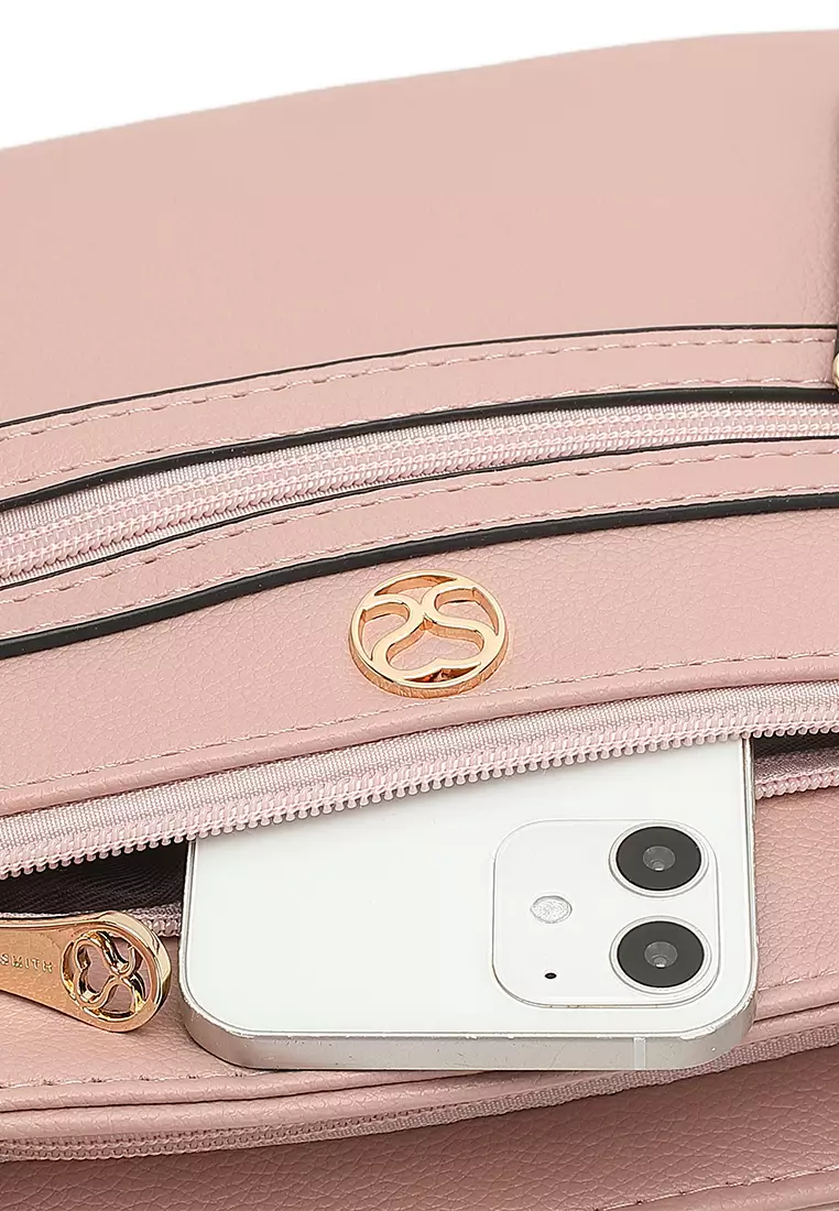 Women's Sling Bag / Crossbody Bag - Pink