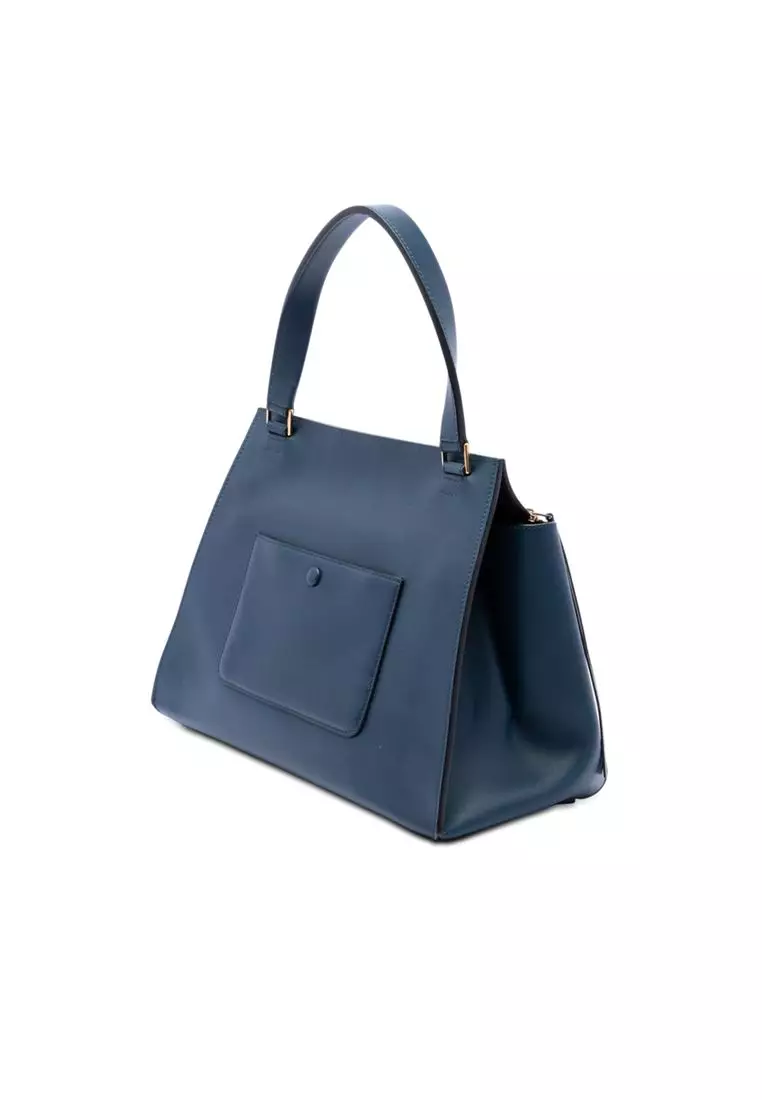 Pre-Loved Celine Medium Leather Edge Handbag