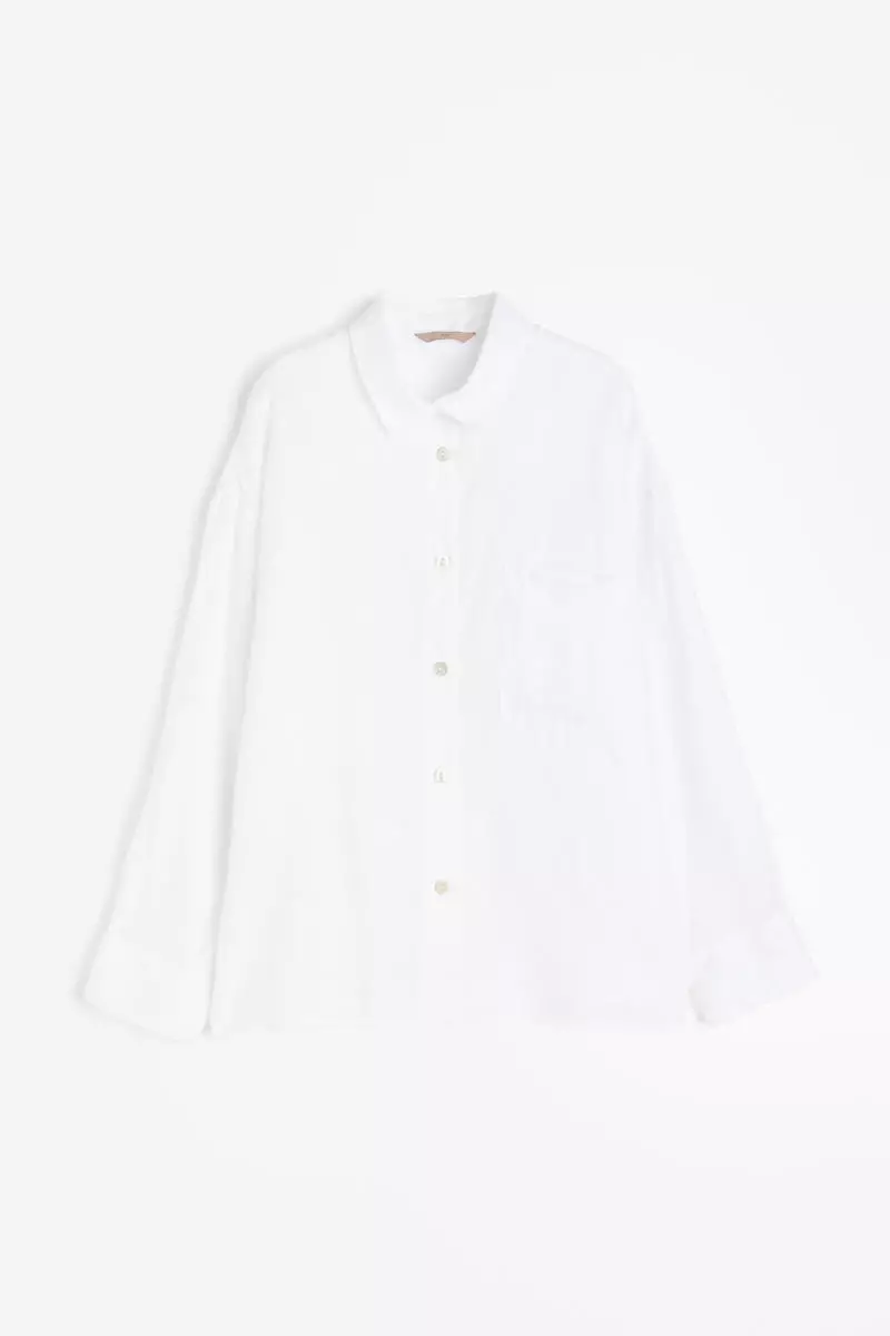 Oversized linen shirt