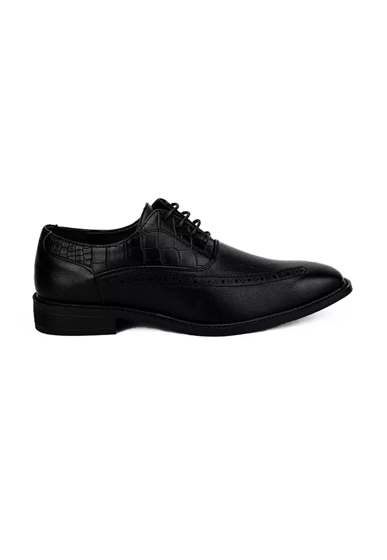 Discount on Mario D' boro Runway  shoes - SKU: Men's Formal With Lace Shoes Mw 24524 Black C43