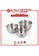 SUPRA silver SUPRA Stainless Steel Mixing Bowl 3 Pcs 37B07HLF86A389GS_1