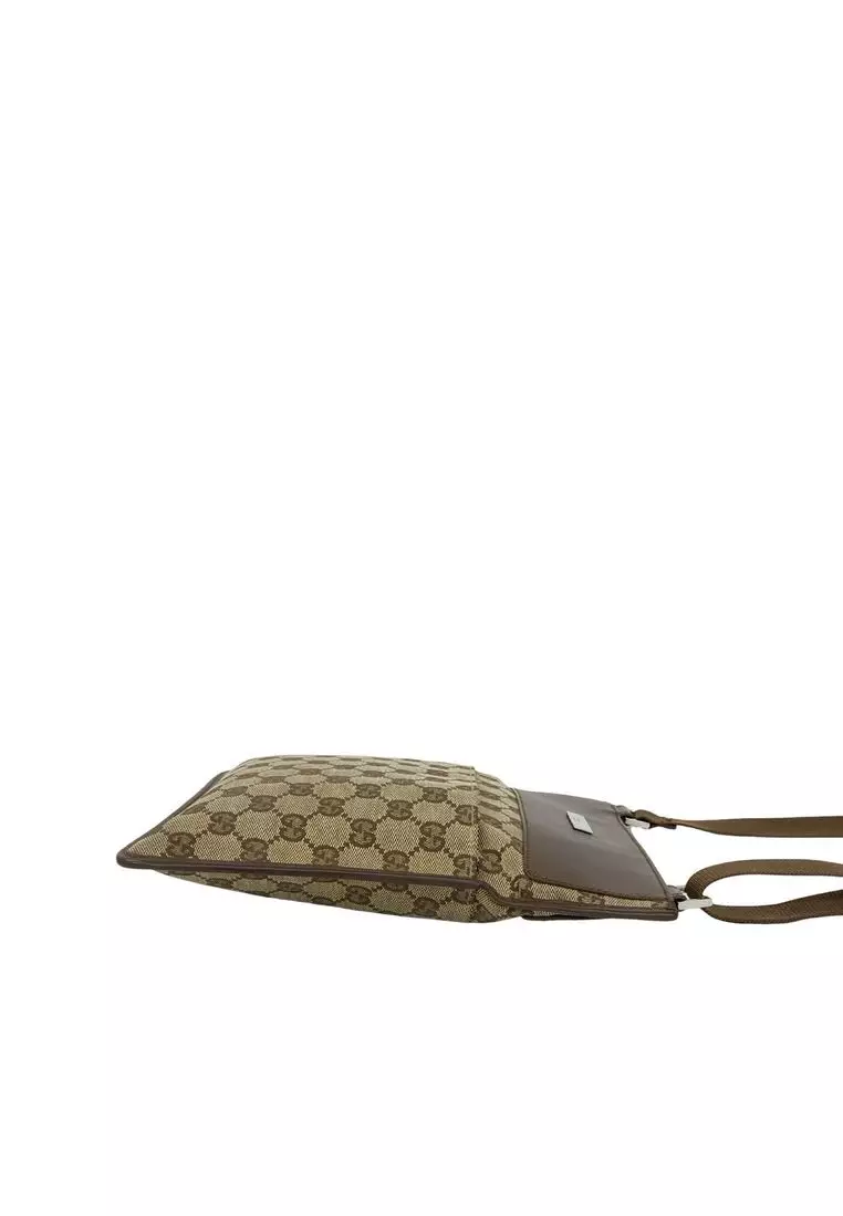 Pre-Loved Gucci Gg Canvas Crossbody