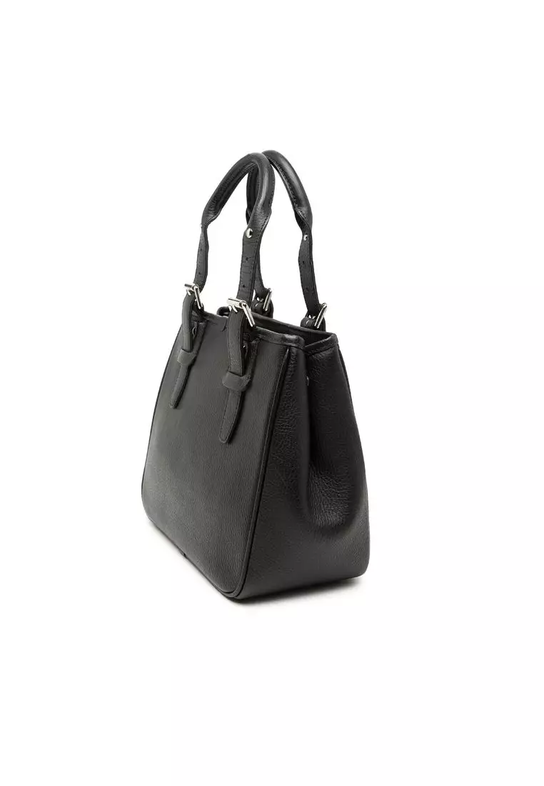 Pre-Loved Burberry Leather Handbag