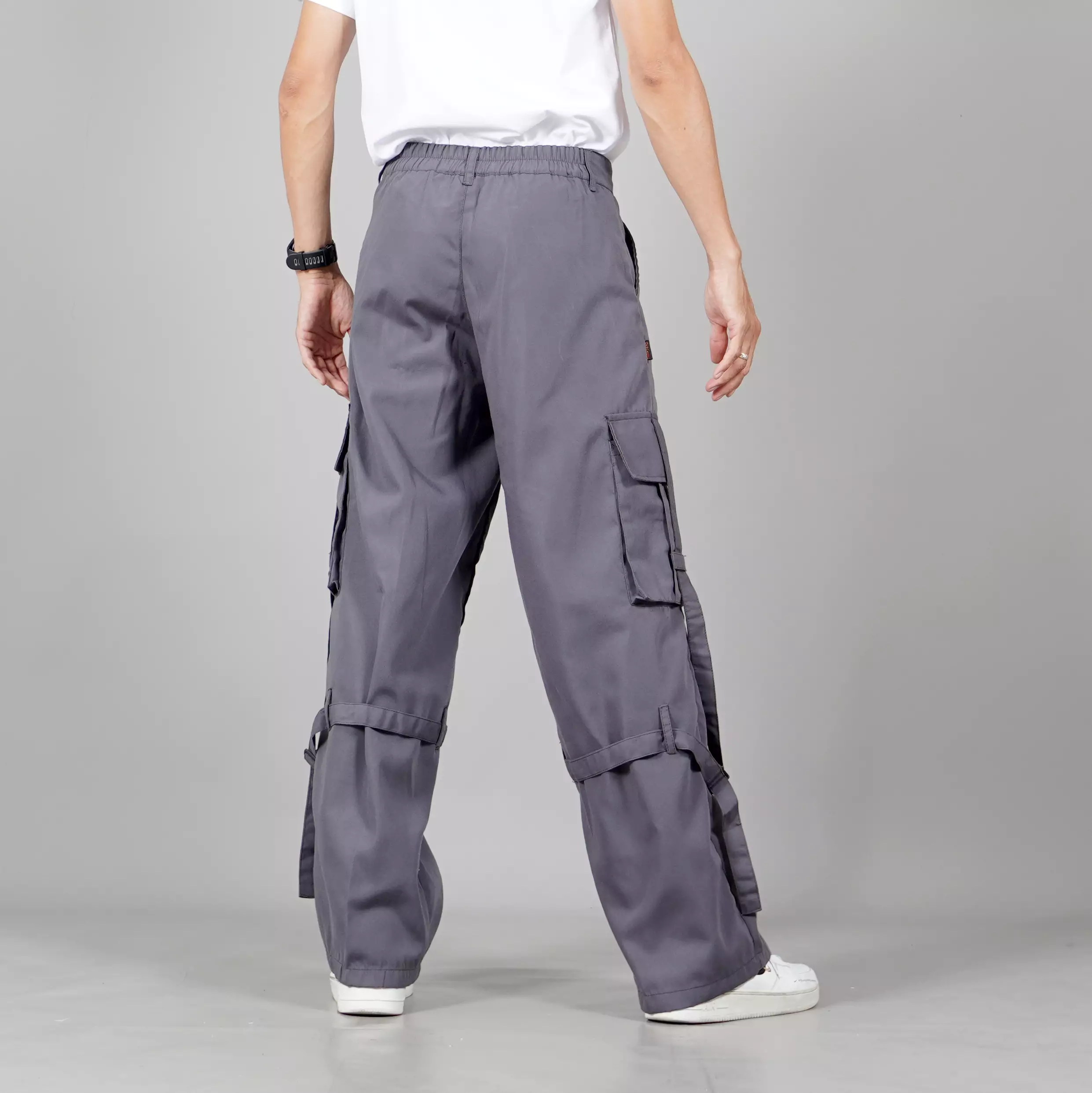  JAMES Celana Cargo Pria Cargo Pants Pria Streetwear Hypebeast Cargo Pants - ABU TUA