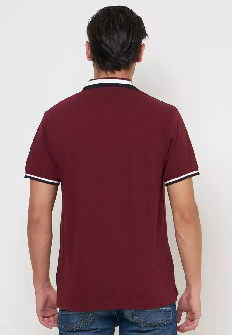 MATSUDA Kaos Polo Shirt Pria Kerah Moriyama