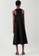 COS black A-Line Midi Dress 7235DAAFAA60E7GS_2