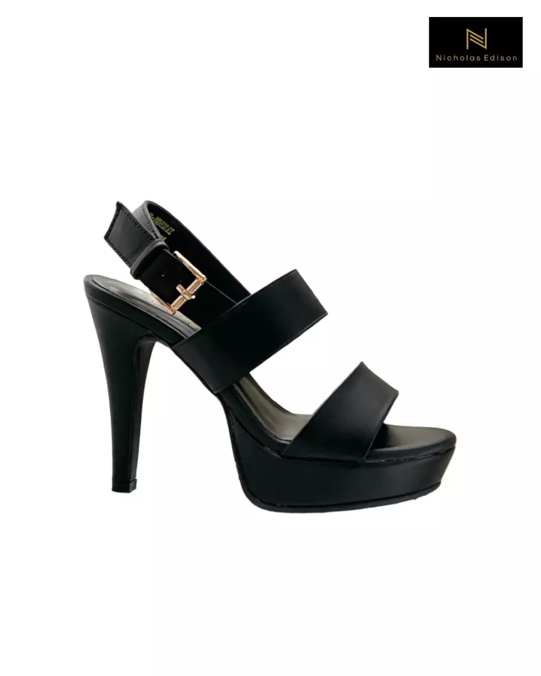 Nicholas Edison Heel Alika Black