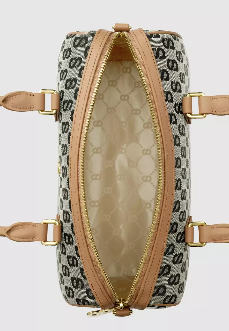 Monogram Handbag - Brown