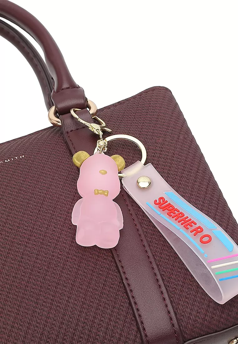 Women's Top Handle Bag / Sling Bag / Crossbody Bag / Shoulder Bag - Maroon