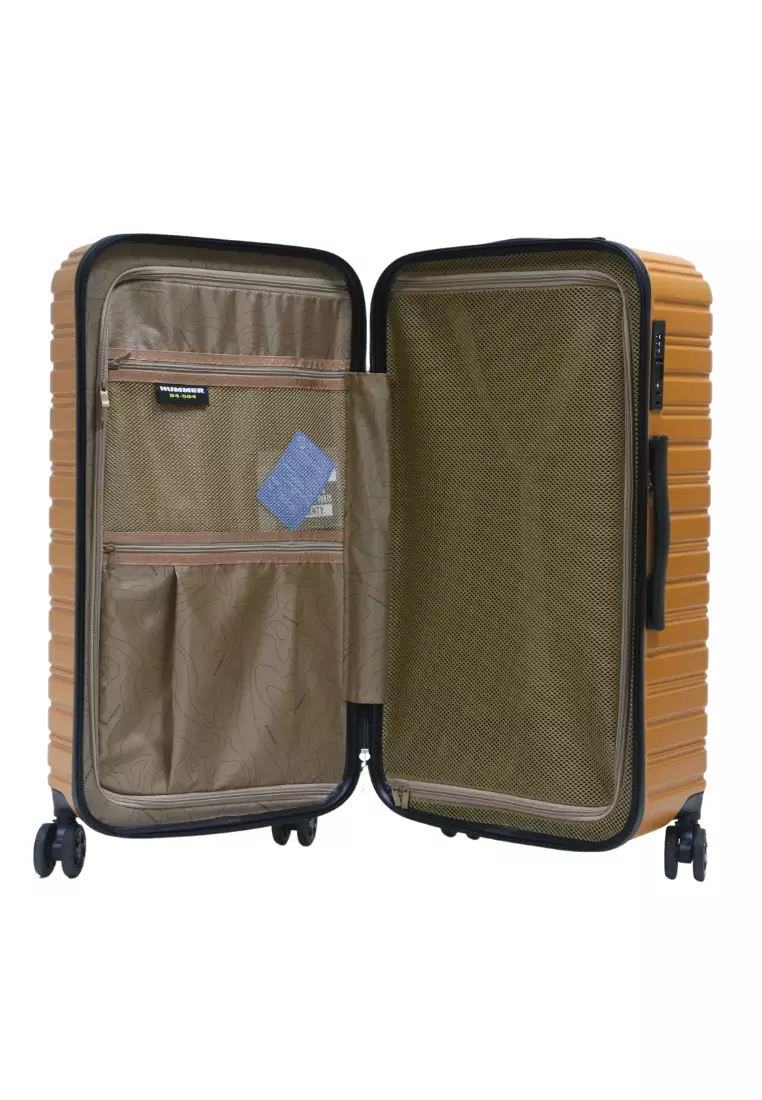 HUMMER 30 inch 100% Polycarbonate ZIPPER Trunk Case-13950430