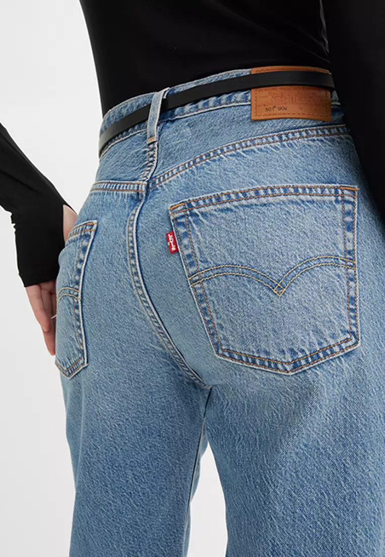 Levi's® 501 90年代 直腳剪裁牛仔褲 | 女裝