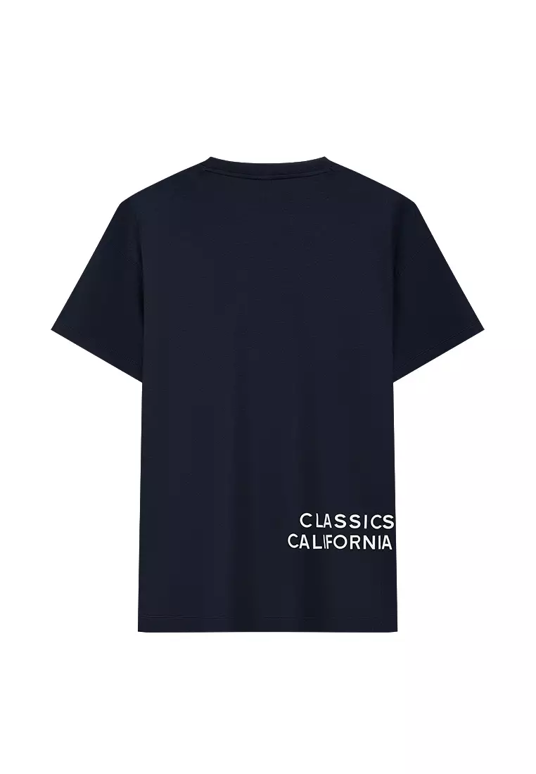 MEN'S K-SWISS LOGO SHORT SLEEVES COTTON T-SHIRT