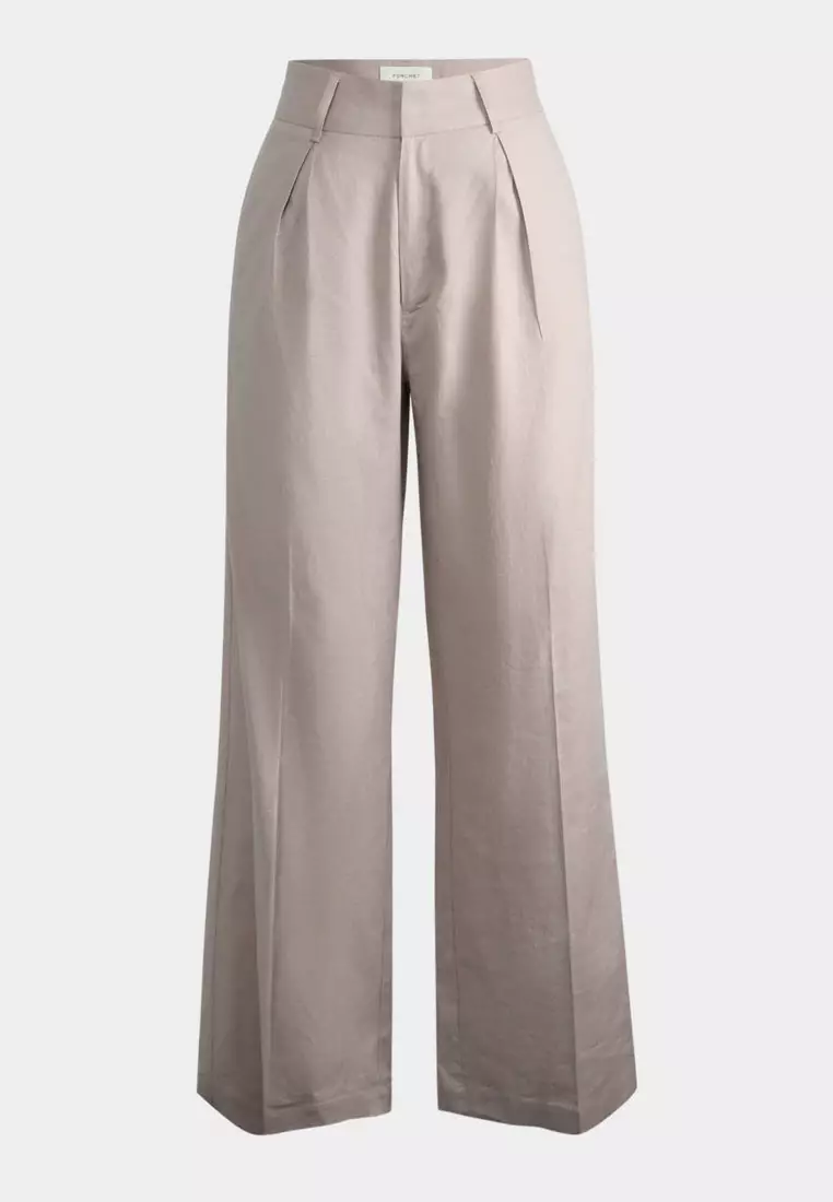 Perry Linen Tailored Pants