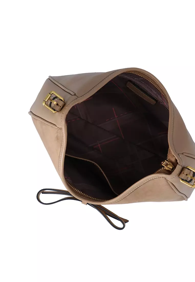 CR Valeria Tote Bag - Dark Beige