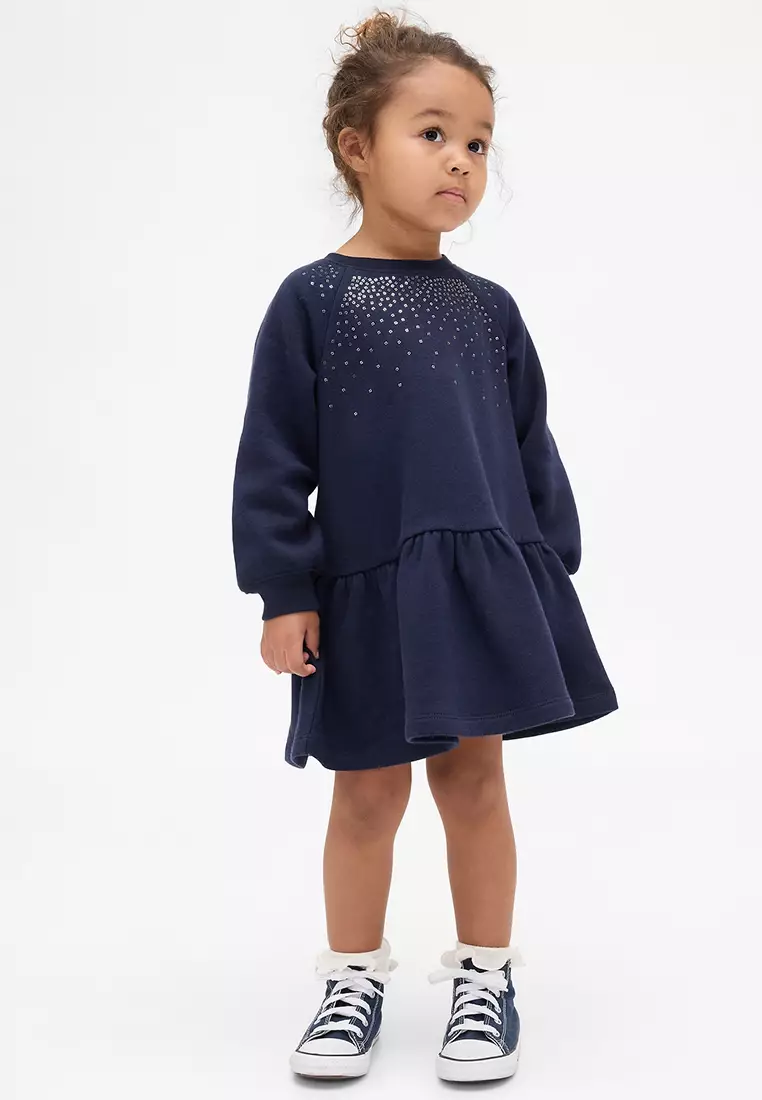 Buy GAP Long Sleeve Sequin Dress 2026 Online | ZALORA
