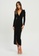 Chancery black Charli Midi Dress CC31AAACD88D5FGS_1