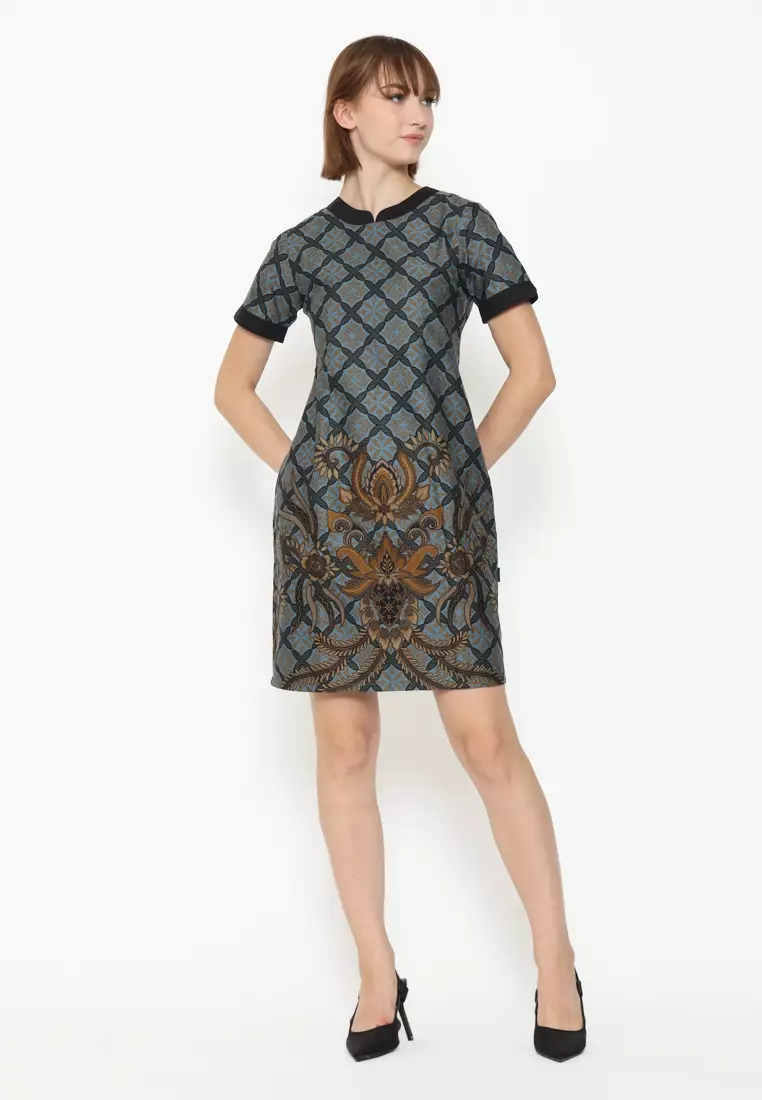 Hadinata Batik Dress Nareswari Narendra