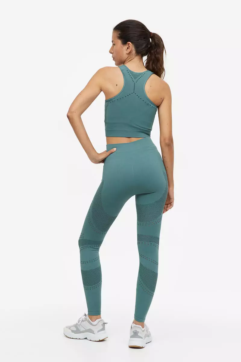 SoftMove™ Sports tights - Lime green - Ladies