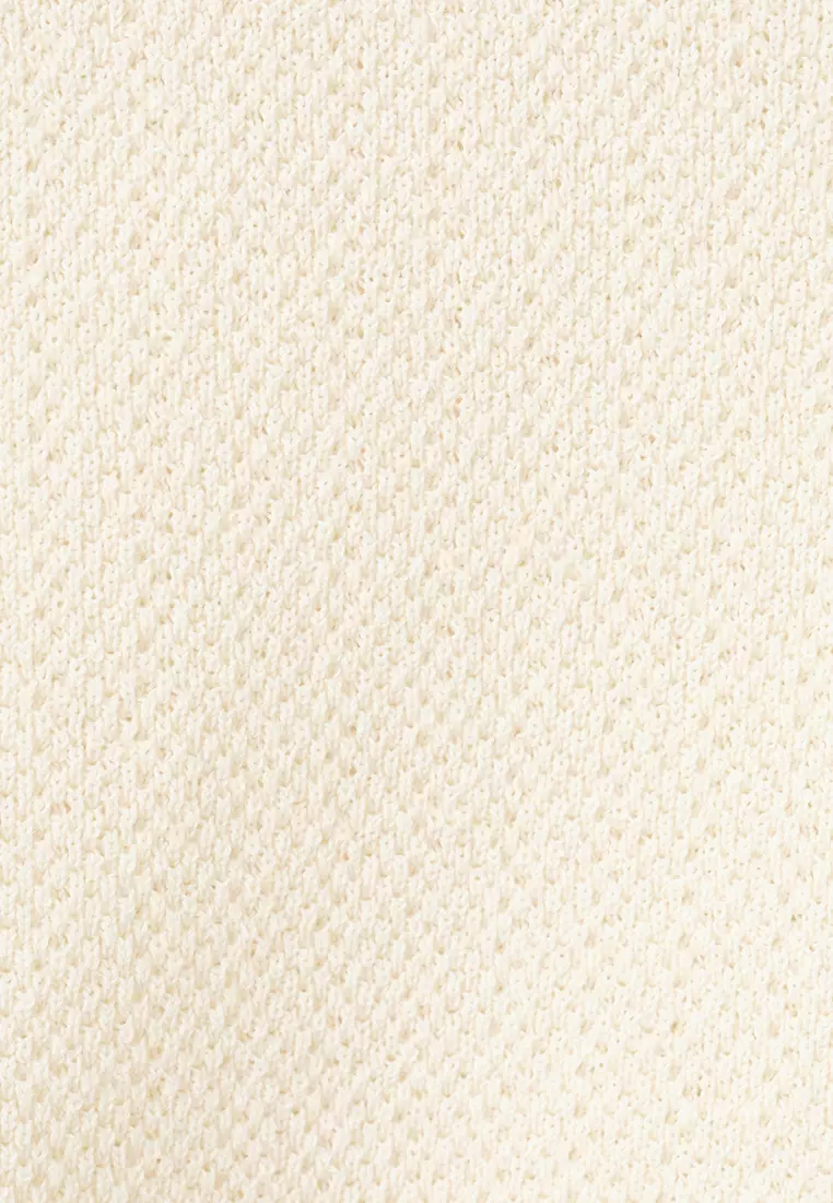 Short-Sleeve Knitted Polo Shirt