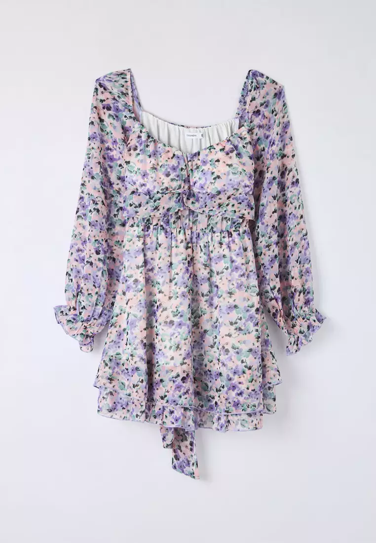 Long Sleeve Mini Dress for Women