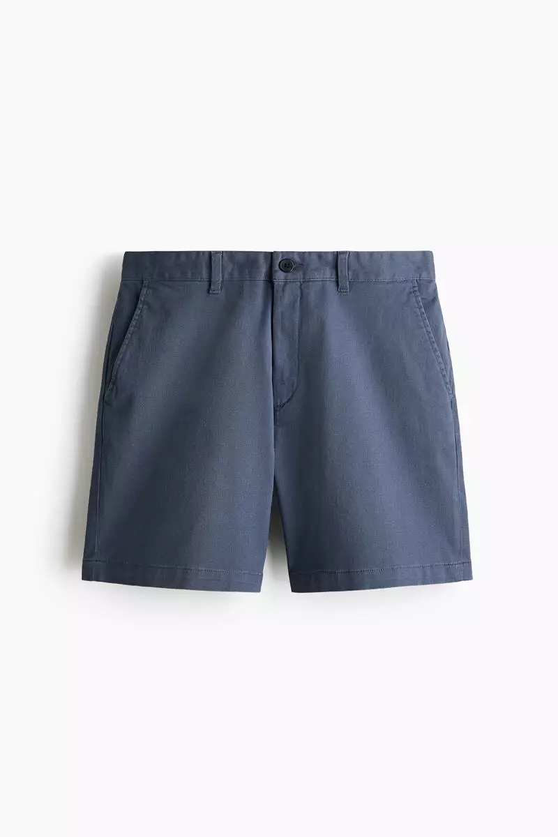 Regular Fit Cotton chino shorts