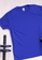 CROWN blue Round Neck Drifit T-Shirt 027F6AAB5722A9GS_5