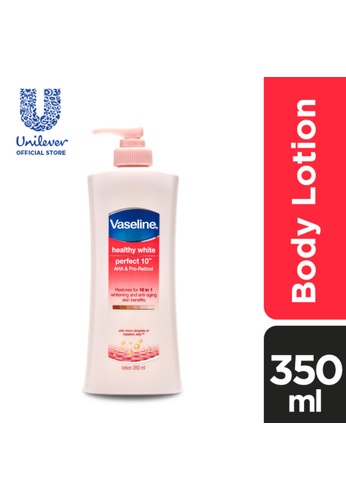 Buy Vaseline Vaseline Healthy White Perfect 10 Body Lotion 350ml 2021 Online Zalora Singapore