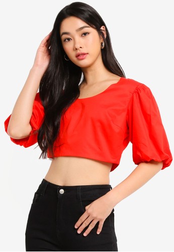 Jual Glamorous Button Up Top Original Zalora Indonesia