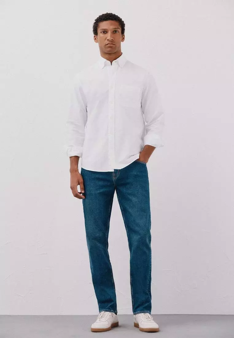Plain Oxford Shirt