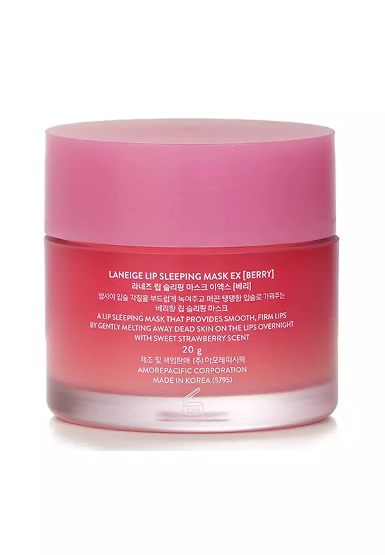 LANEIGE - Lip Sleeping Mask EX - Berry 20g x4pcs