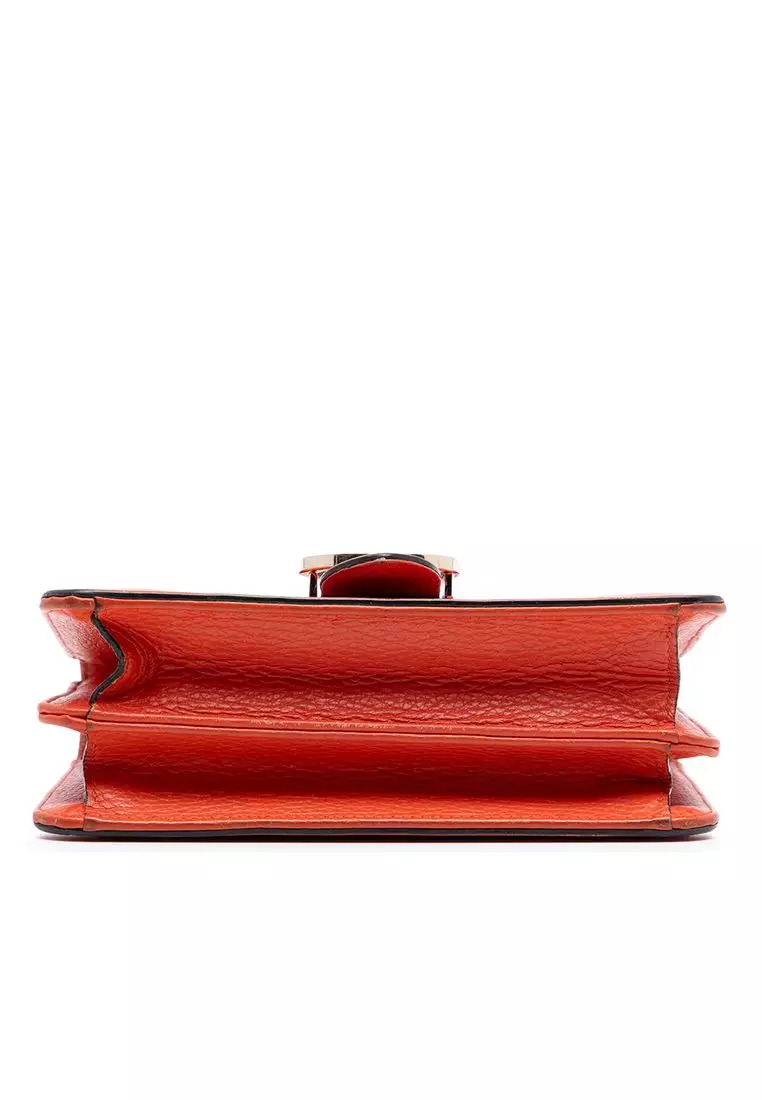 Pre-Loved Gucci Small Dollar Calfskin Interlocking G Crossbody