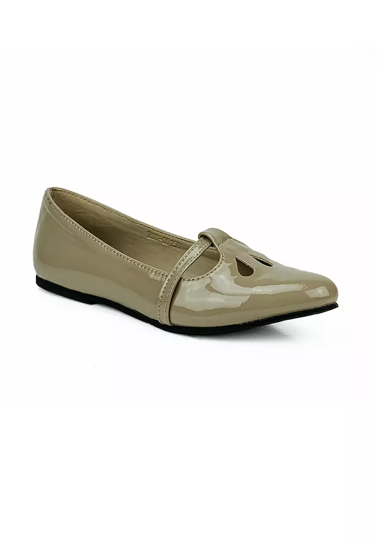 Discount on Cardam's Lifestyle  shoes - SKU: Eclb Rss 00159 Taupe Flats