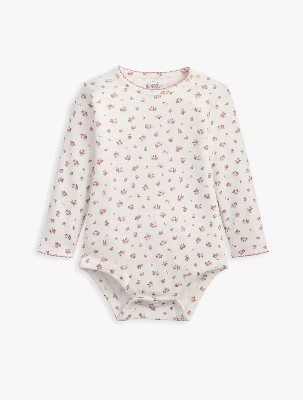 Mamas & Papas Embroidered Dungarees & Bodysuit Set - MPSS42LK4Y