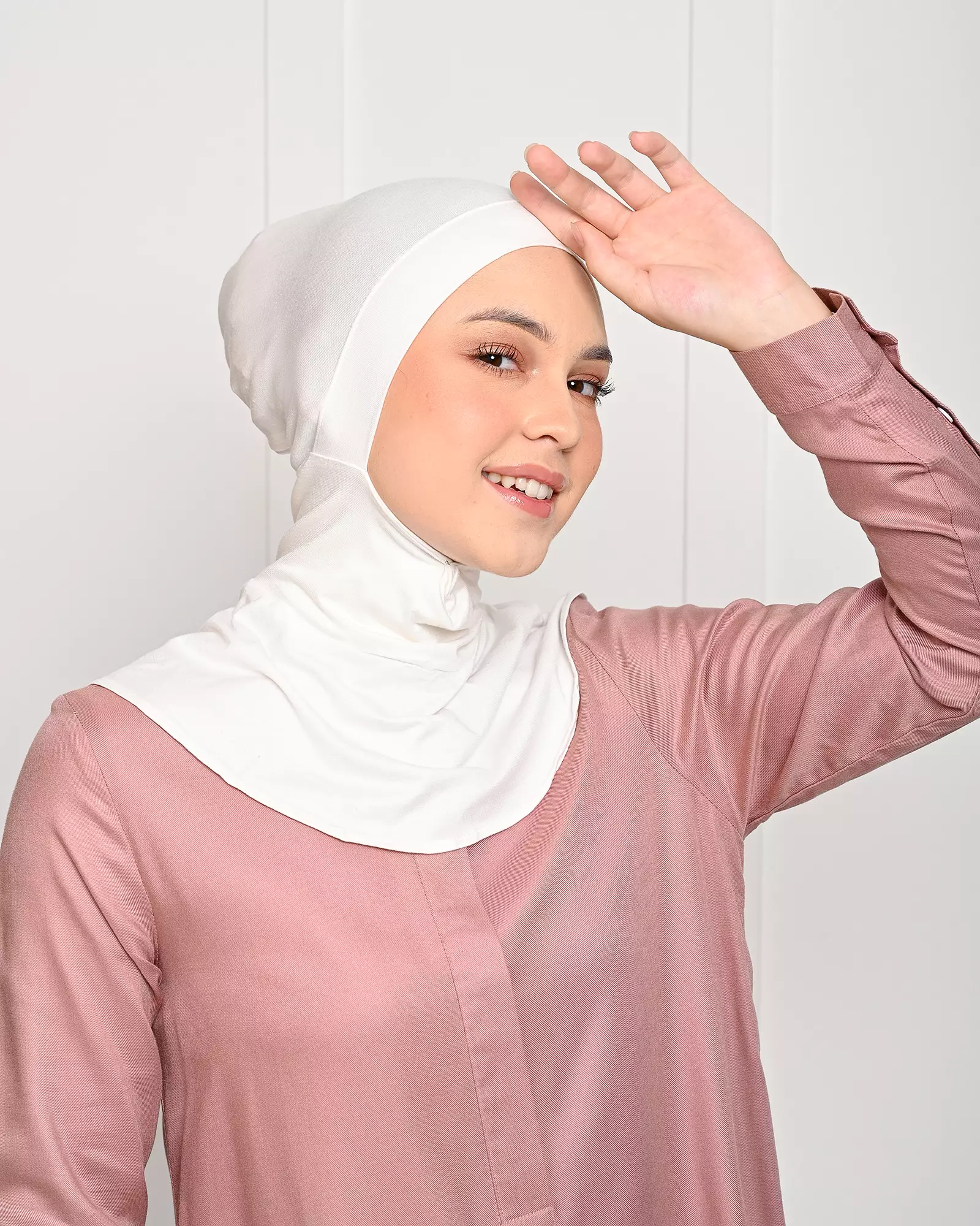 Geulis.id NINJA INNER ESSENTIALS (4 warna) Hijab - BROKENWHITE