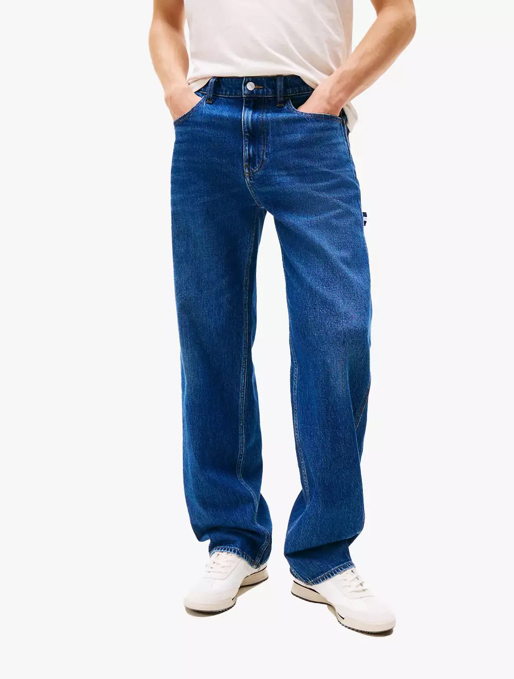 Tommy Jeans - Loose-Straight Utility Jean - Blue Denim