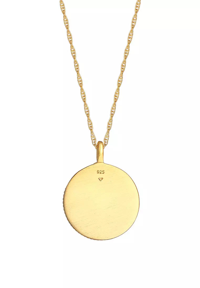 Zodiac Sign Leo Coin Necklace