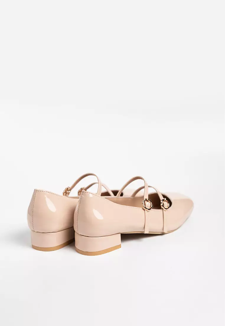 Fiore Mary Jane Glossy Straps