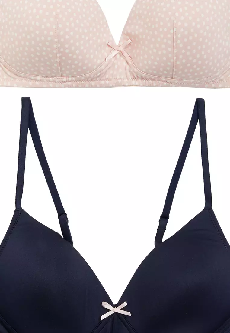 Buy MARKS & SPENCER M&S 2 Pack Padded Full Cup First Bras AA-D