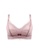 ZITIQUE pink Women's Comfortable Wireless Ultra-thin Cup Push Up Lace Breast-feeding Bra - Pink A156BUSF03E68EGS_1