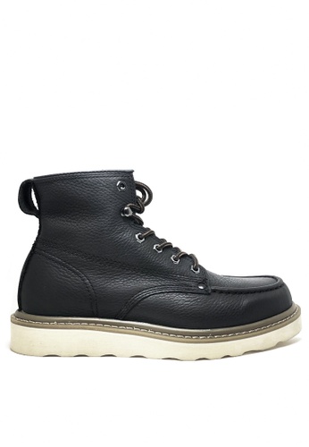 Twenty Eight Shoes black Men's Leather Boots MC3500 4FEAASH35B5804GS_1