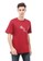 Hamlin red Jack T-Shirt Atasan Kasual Kaos Pria Rose Motive Lengan Pendek Material Cotton ORIGINAL 52937AAFF8FD43GS_4