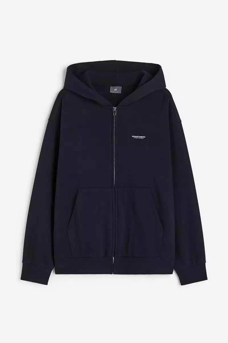 Loose Fit Zip-through hoodie