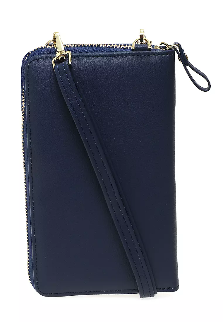 Tas Selempang Wanita Dompet Multifungsi Many Slot Material Kulit Leather ORIGINAL