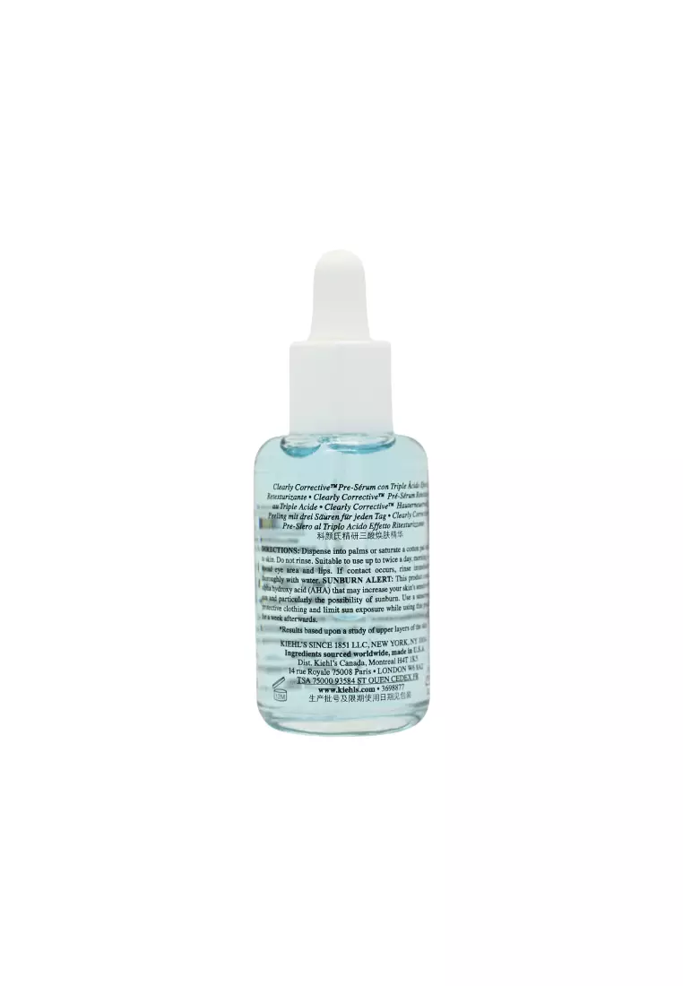 KIEHL'S Clearly Corrective™ Re-Texturizing Triple Acid Pre-Serum (50ml) 50ml